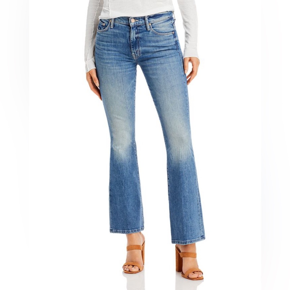 MOTHER Light Blue Flare Jeans - Wide Leg